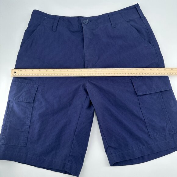 Boca Classics Men's Navy Blue Cargo Shorts Size 34 - Picture 6 of 6